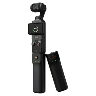 【国家3C认证】LKTOP适用大疆Pocket4/3续航手柄5000毫安移动电源续航电池口袋相机三代OP4充电手柄配件手柄