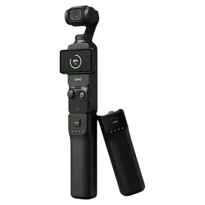 适用大疆Pocket4/3续航充电手柄