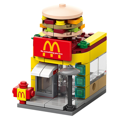 【超精致造型】城市系列拼装积木