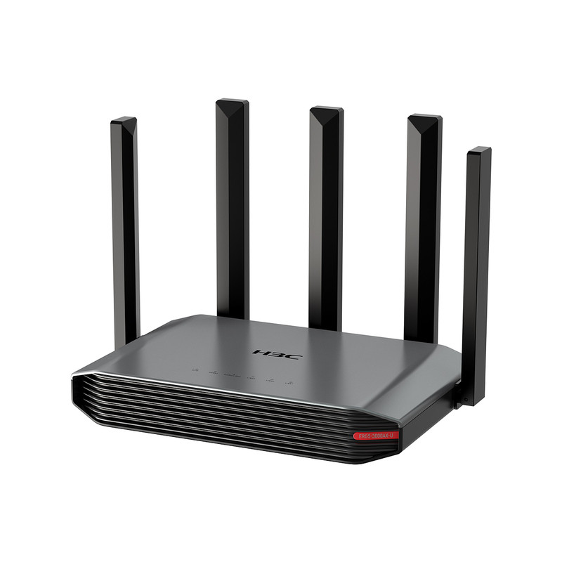 H3C新华三 企业级高速WiFi6双频3000M无线路由器千兆双WAN口异地组网5G无线wifi覆盖穿墙AC管理ERG5-3000AX-U