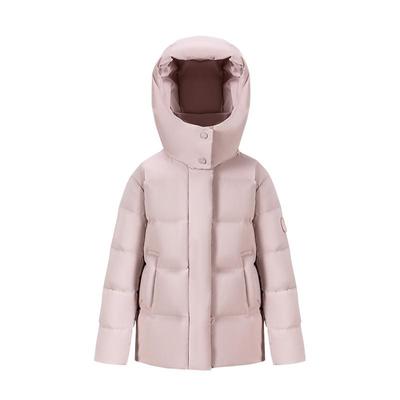 美力城女童可调节腰鹅绒服