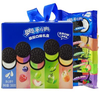 奥利奥466g草莓味儿童夹心饼干