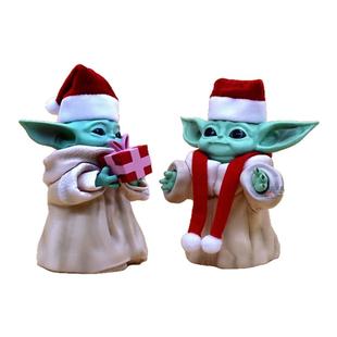 Statwars星球大战犹大大师国产尤达宝宝手办模型公仔摆件曼达洛人