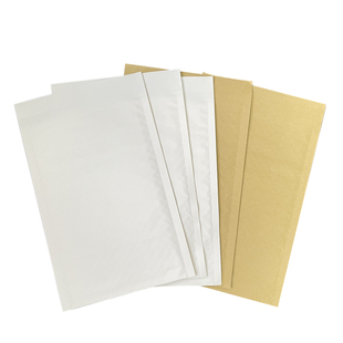 压泡纸信封袋全纸质可回收降解蜂巢牛皮纸泡泡纸包装快递袋压泡纸