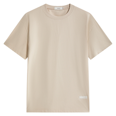 【凉感抗菌】ZIOZIA通勤男装25夏宽松基础百搭4色短袖T恤TTEE2612