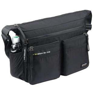 男士斜挎包大容量生意收钱斜跨背包便当包单肩包2025新款男士包包