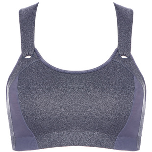 大码运动内衣女高强度防震跑步背心大胸防下垂胖mm文胸减震舒适