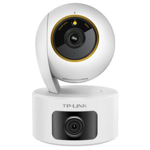 普联TP-LINK摄像头1000万高清全彩家用无线手机wifi远程360度全景监控无死角家庭看护宝宝老人摄影头45AW双摄