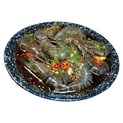 享尝鲜潮汕生腌黑虎虾现做现发