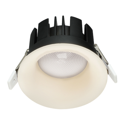 可可蛋奶无边框筒灯嵌入式孔75mm