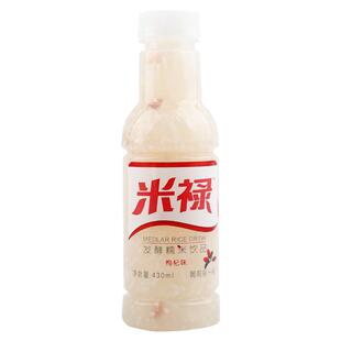 米禄发酵糯米饮品健康蜂蜜味饮料整箱430ML*15瓶装米禄即饮饮料