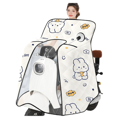 电动车挡风被四季通用夏季全包防水中厚电瓶摩托冬防风防雨罩春秋