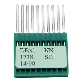 正品进口德国多特工业缝纫机平车机针DBX1/1738电脑平车缝纫机针