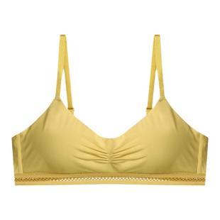 安莉芳官方奥莱芬狄诗光面无痕中厚款文胸舒适无钢圈背心围文胸女