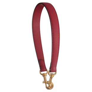 牛皮包带tb腋下肩带替换配件酒红色酒神包包手提带真皮荔枝纹带子