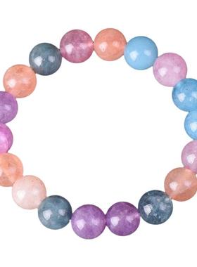 金丝玉碧玺手串女生手链招财纳福