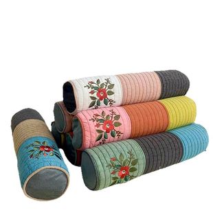 韩式决明子枕头颈椎病专用颈椎枕颈部支撑枕牵引颈枕糖果枕小圆枕