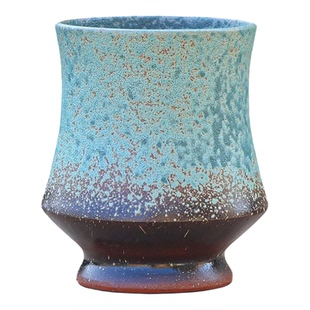 手工复古粗陶花盆家用大号多肉绿植盆景三角梅兰花盆栽陶瓷花器盆