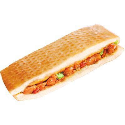 大希地帕尼尼微波炉加热汉堡