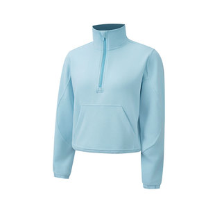 Brushed Softstreme™ 女士拉绒半拉链衫丨lululemon丨LW3IDXS