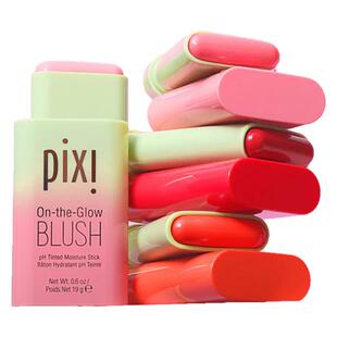 pixi多用唇腮红膏自然柔光提亮修容高光唇颊两用腮红19g