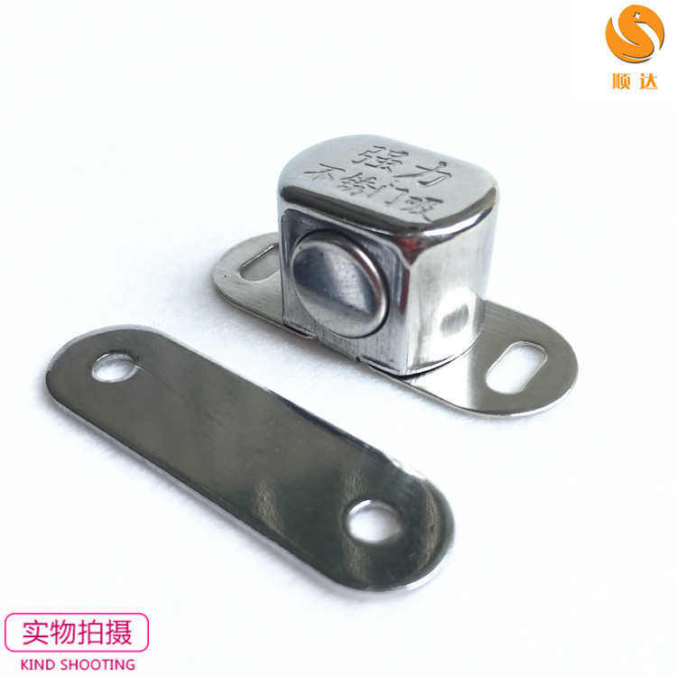 推荐强力吸不锈钢铝合金门窗木门柜门磁吸家用门顶地装门挡吸门碰