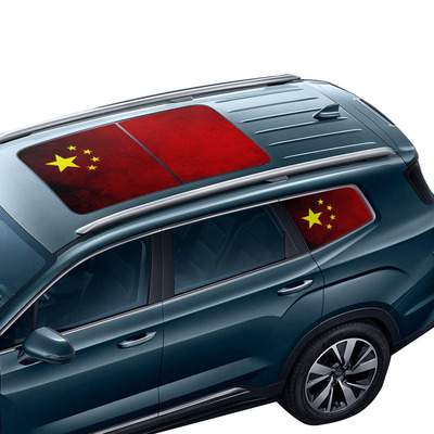 适用于长安欧尚x7全景膜爱国天窗