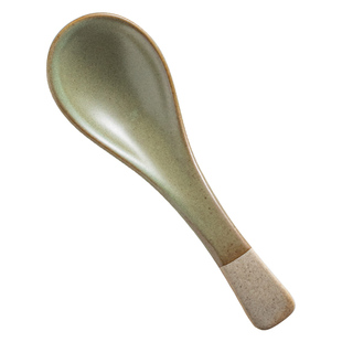 吃饭喝汤勺子陶瓷勺子家用汤勺短柄米饭碗勺调羹小号小汤勺子餐具