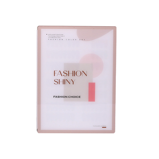 新款亚克力色卡本美甲色板展示板甲油胶打版甲片展示册样板本高档