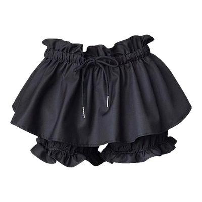 白色花边蓬蓬半身裙女