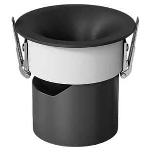 隐形弧面无边框护眼射灯小山丘嵌入式客厅筒射灯无主灯防眩洗墙灯