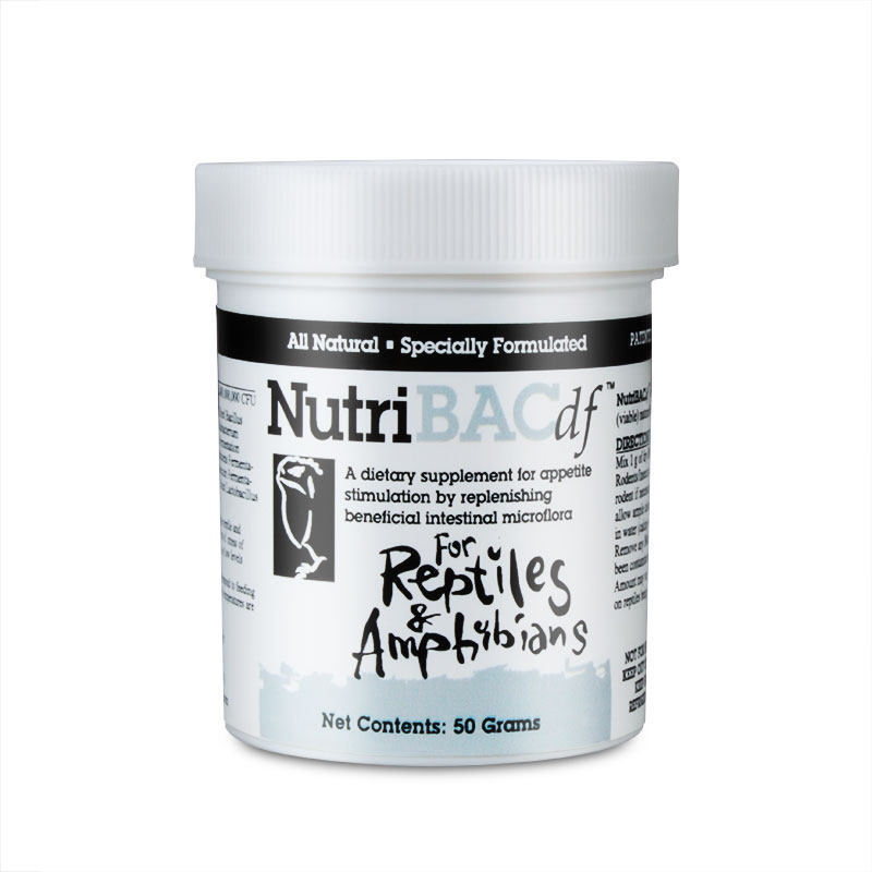 美国Nutri BAC爬宠肠胃调理益生菌爬虫陆龟蜥蜴守宫蛇拉稀拒食