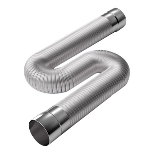 农村家用加厚不锈钢烟管柴火灶烟囱管弯头壁炉烤火炉接头排烟管