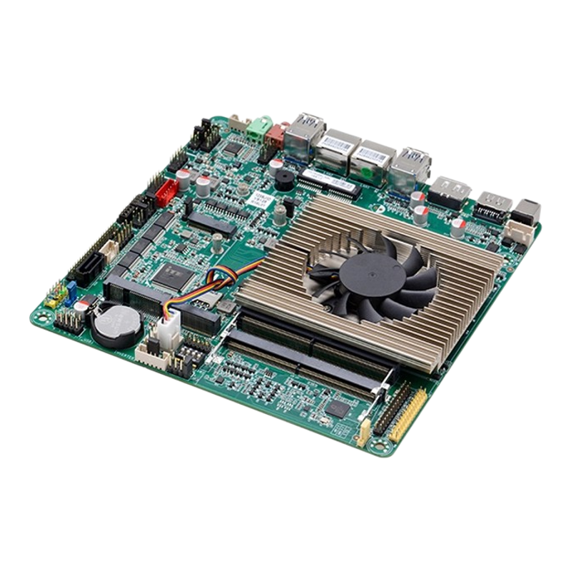 研域YS125R1工控主板i5-1255U迷你ITX双网口6COM工业电脑主板DDR5