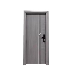 锌合金房间家用门卧室门钢制门烤漆出租公寓门佛山工厂直销工程单