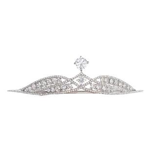 水钻闪高档儿童新娘头饰发箍韩式优雅表演生日皇冠女孩礼物发卡