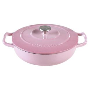 女王海鲜锅家用汤锅珐琅铸铁锅瓦罐炖盅平底锅双耳铁锅炖锅浅口锅