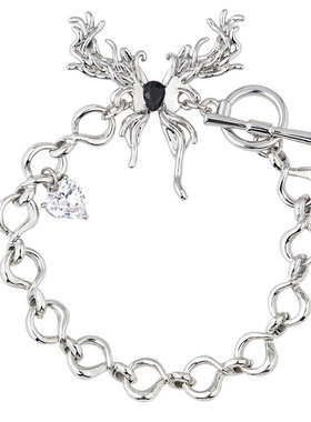 BZV失忆蝴蝶设计感OT扣手链