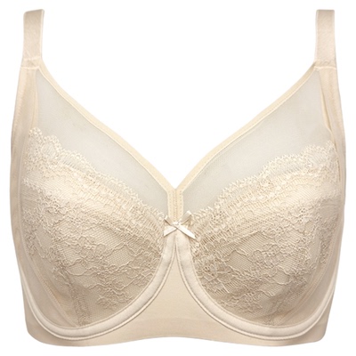 华歌尔薄款凉感软钢圈大胸内衣女