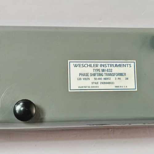 WESCHLER INSTRUMENTS MV-832 PHASE SHIFTING TRANSFORMER (FAST
