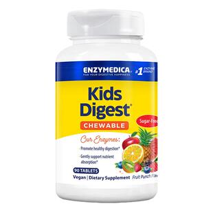 【自营】Enzymedica进口复方宝宝儿童消化酶咀嚼片复合缓解胀气