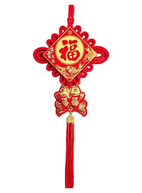 中国结福字挂件大号高档装饰品