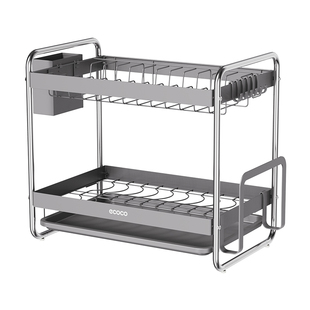 ecoco碗碟收纳架碗架厨房置物架家用碗盘收纳架放碗筷碗碟沥水架