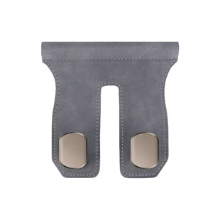 汽车副驾驶挂钩车内前排手套箱收纳置物钩车载内饰翻毛皮金属挂勾