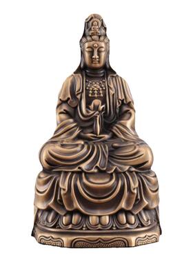 信扬家居黄铜铜观音菩萨