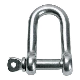 国标D型日式卸扣镀锌D形起重吊钩船用U型吊环U形卡扣吊耳链接吊扣