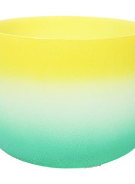 水晶钵彩色瑜伽钵套装8寸音乐碗静心钵音碗糖果色疗愈颂钵 赠圈棒