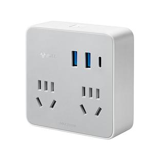 公牛插座插头转换器多孔一转多家用扩展多功能插线板面板86型插排