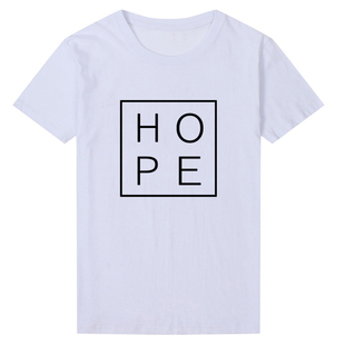 Hope Religious Christian Kids T Shirt儿童小孩信仰短袖T恤纯棉