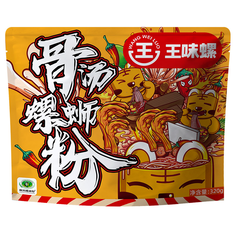 王味螺320g3袋骨汤柳州螺蛳粉